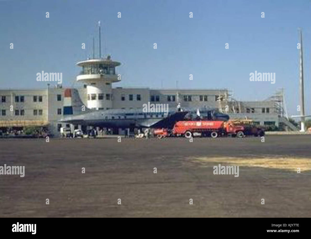 Lod Airport 1950 Stock Photo