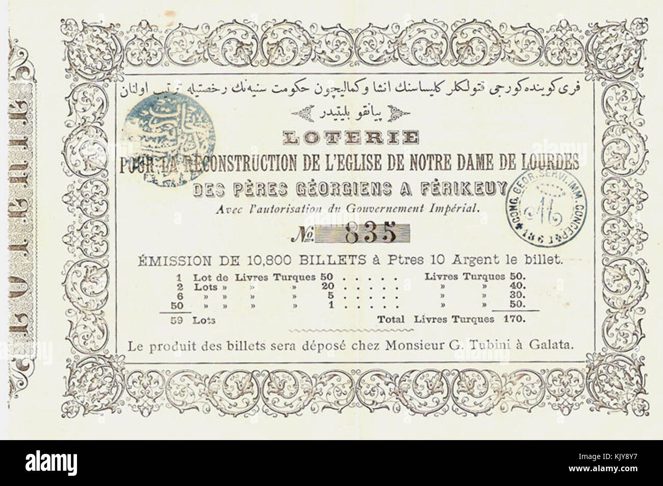 Reconstruction of the Catholic Notre Dame de Lourdes Church