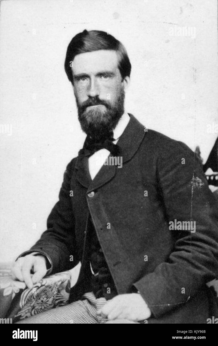 Sir Harry Albert Atkinson, between 1860 and 1870 Stock Photo Alamy