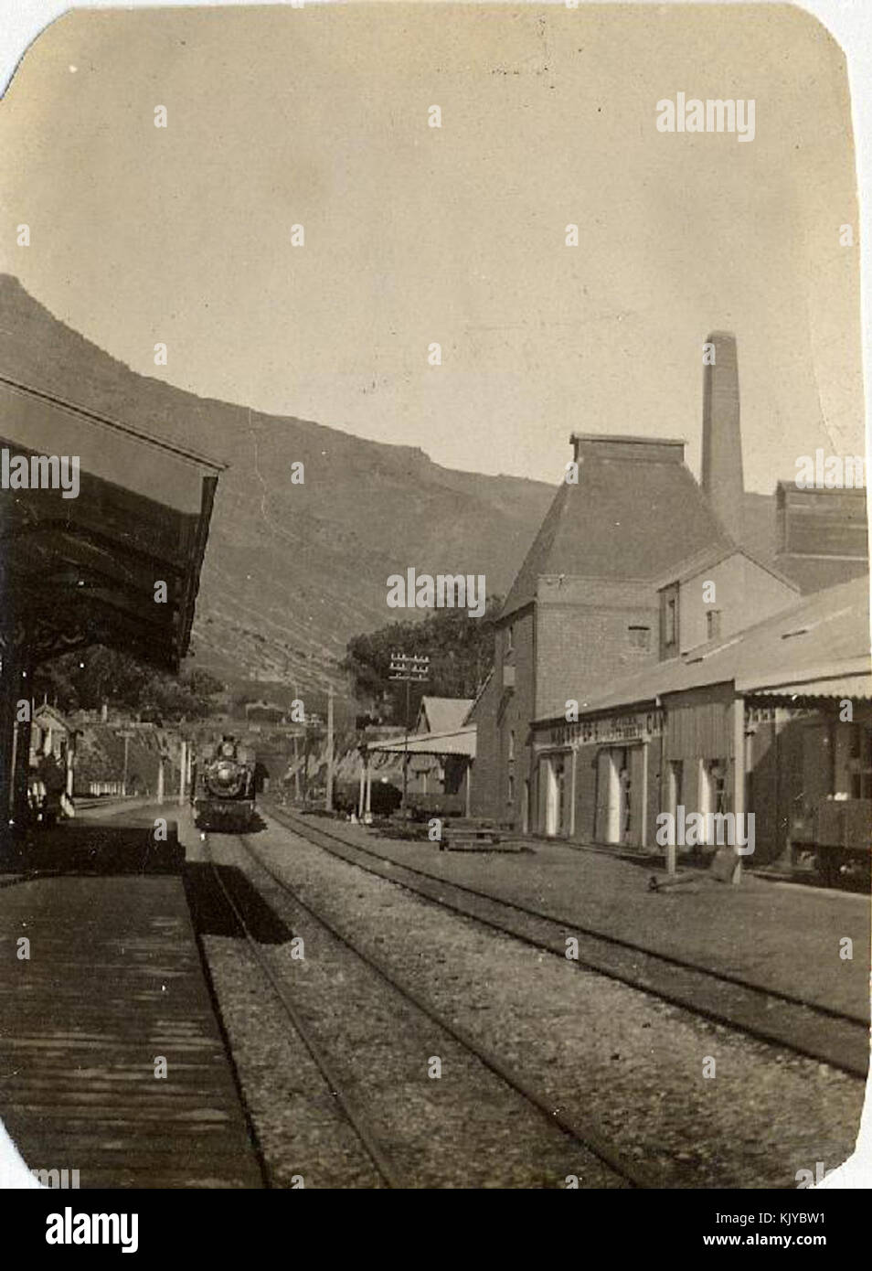 Heathcote Valley railway station Stock Photo Alamy