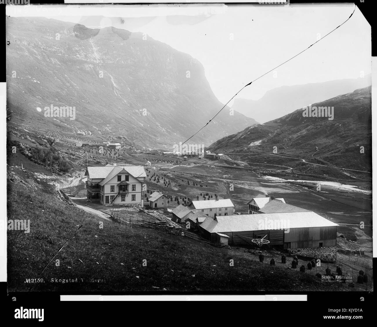 Skogstad, Valders NB MS G4 0983 Stock Photo Alamy