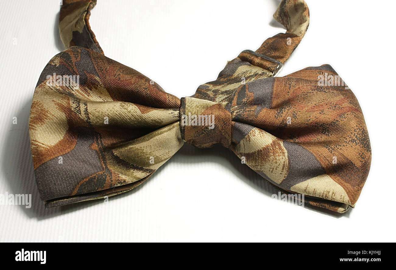 man-made bow tie Stock Photo