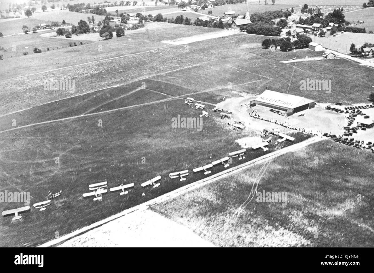 1929 Allentown Airport Stock Photo Alamy