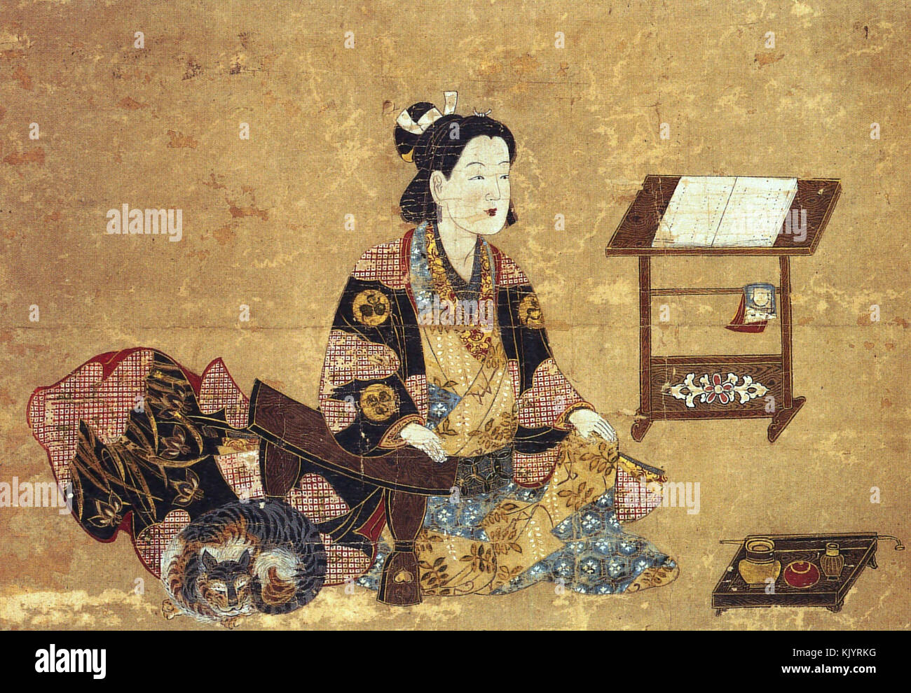 Portrait of Senhime Stock Photo Alamy