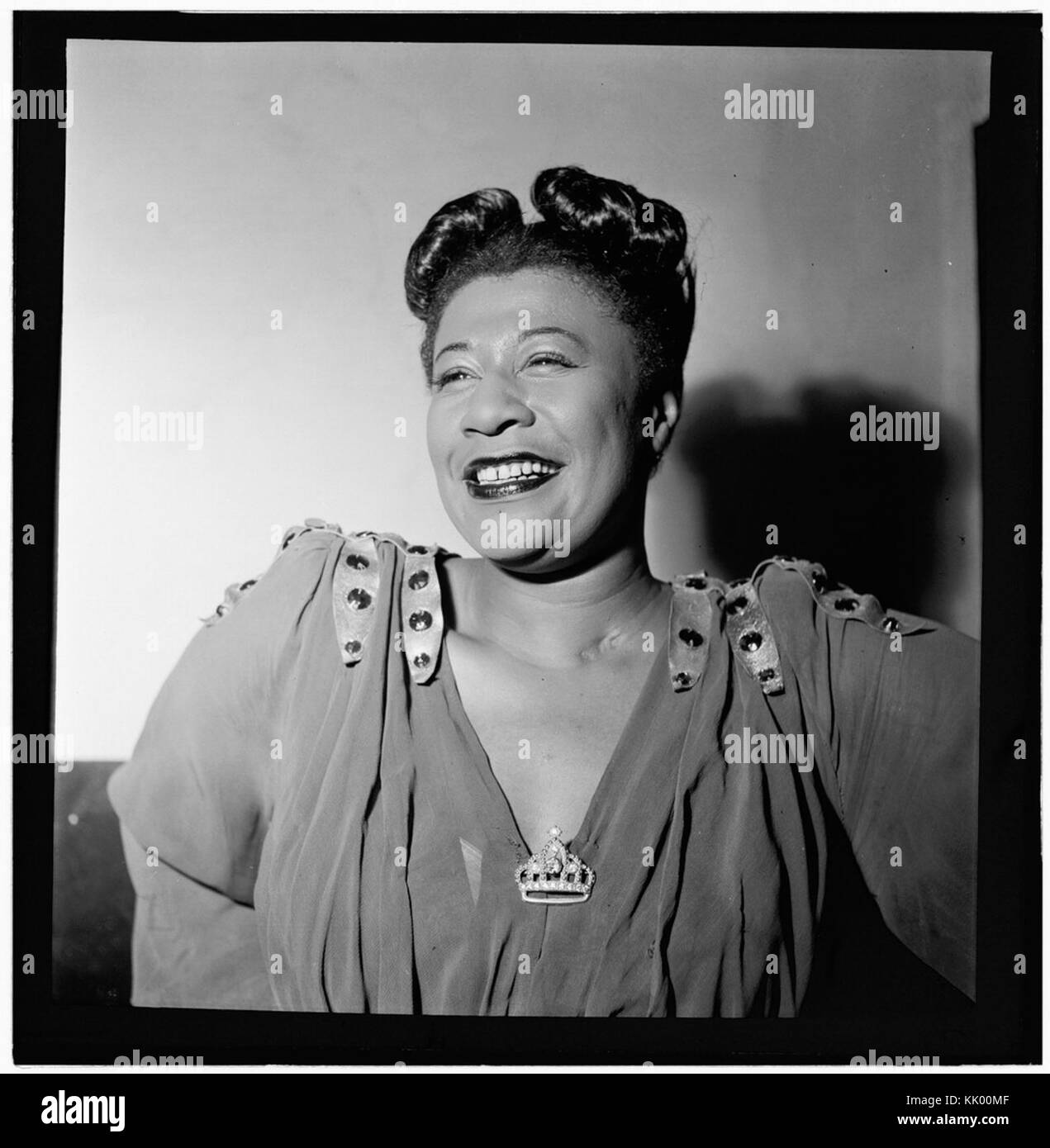 (Portrait of Ella Fitzgerald, New York, N.Y., ca. Nov. 1946) (LOC) (4843128029) Stock Photo