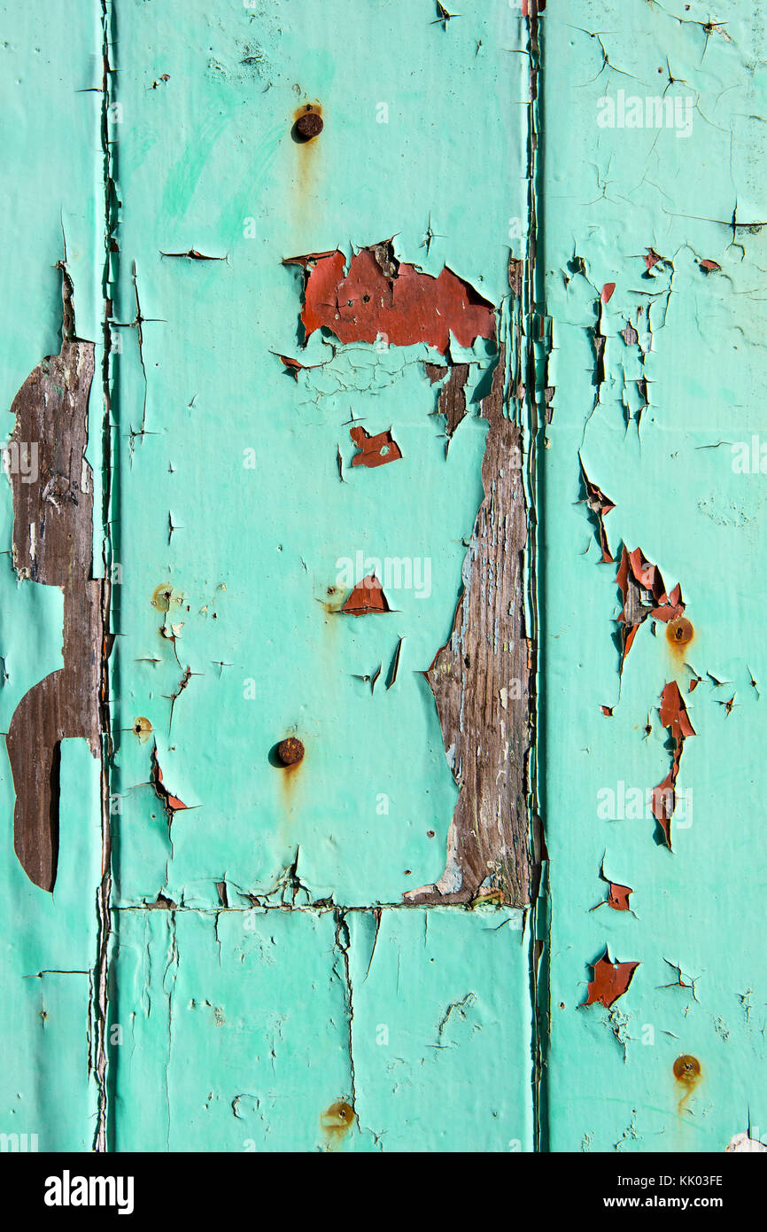 Flaking Green Paint High Resolution Stock Photography and Images - Alamy