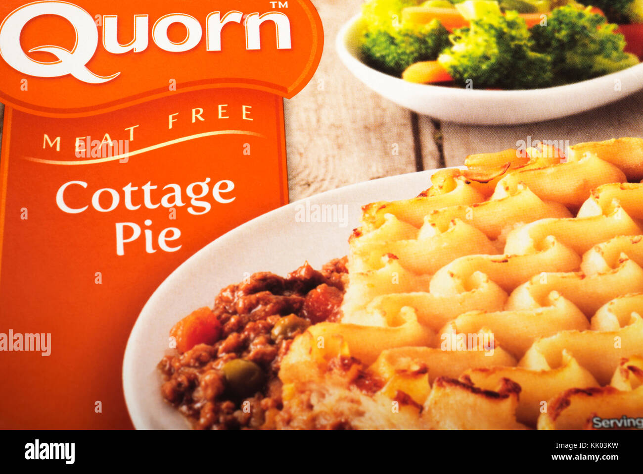Quorn meat free cottage pie Stock Photo - Alamy