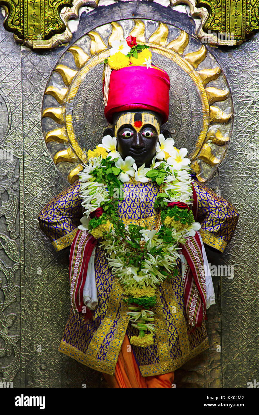 Lord Vithal idol, Vitthal Mandir, Vithalwadi, Prati Pandharpur ...