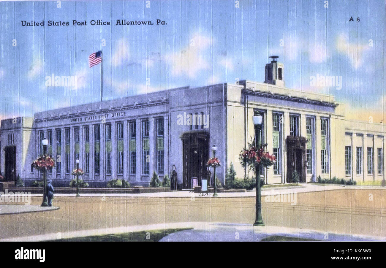 1940 Main U. S. Post Office Stock Photo Alamy