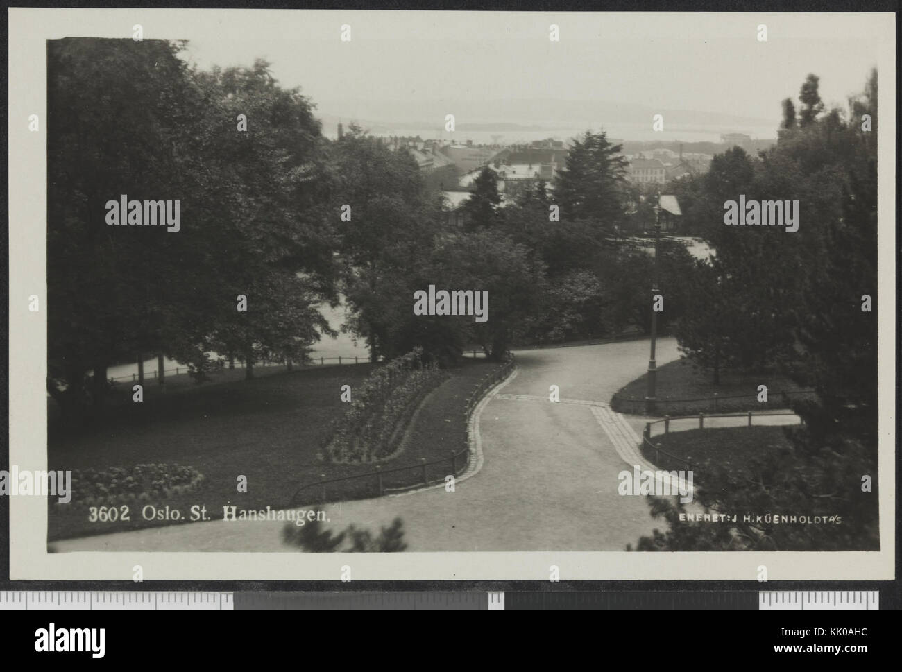 3602 Oslo. St. Hanshaugen   no nb digifoto 20151127 00069 bldsa PK08589 Stock Photo