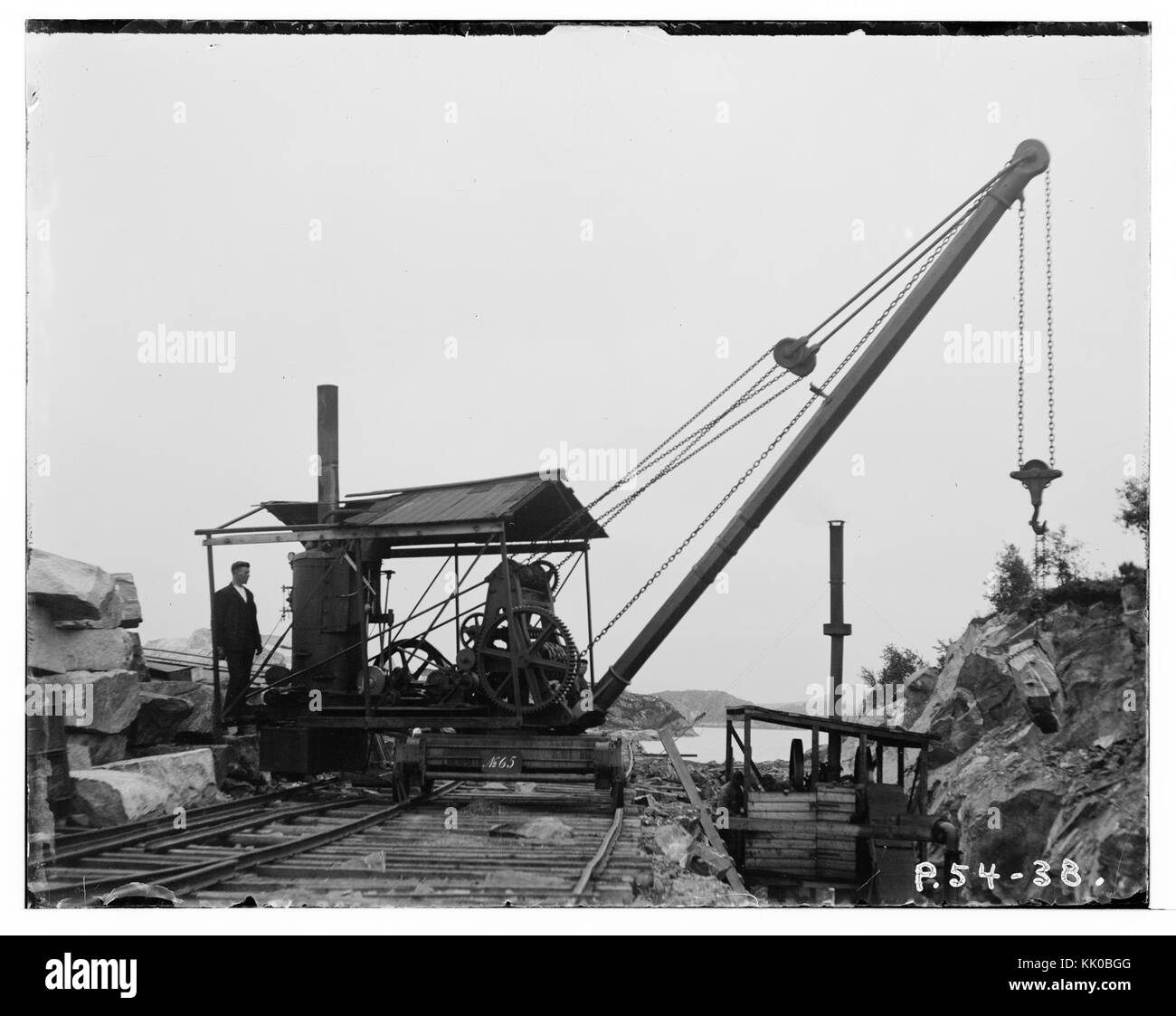Kran nr. 65 fo30141512090013 Stock Photo - Alamy