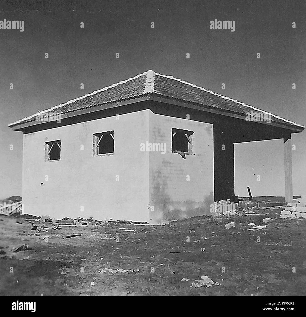 Israel 47334 First house Stock Photo Alamy