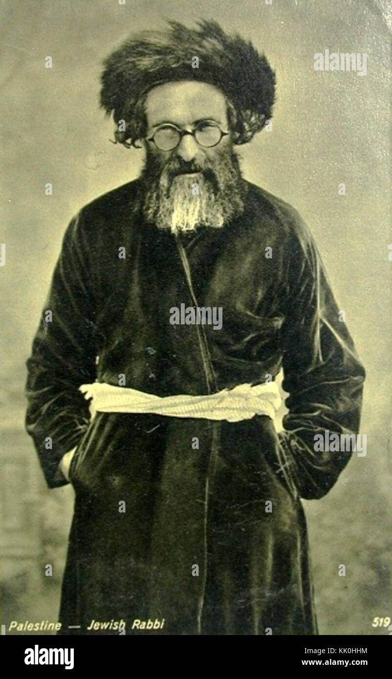 Palestine jewish rabbi hi-res stock photography and images - Alamy