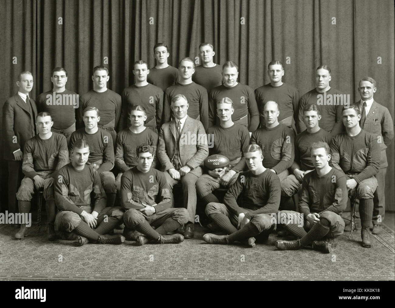 1922 Michigan Wolverines football team Stock Photo Alamy