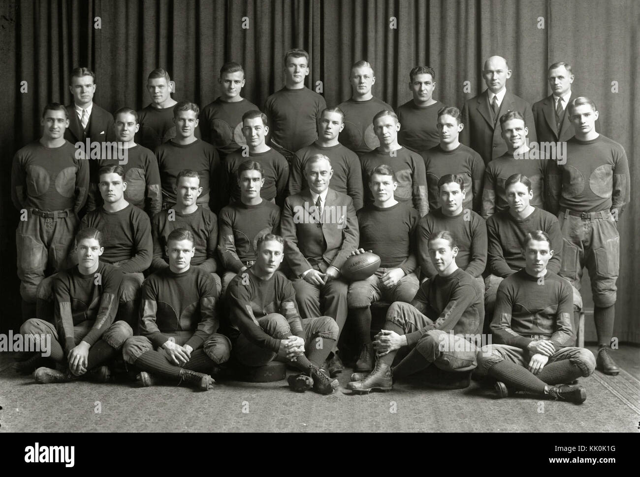 1925 Michigan Wolverines football team Stock Photo Alamy