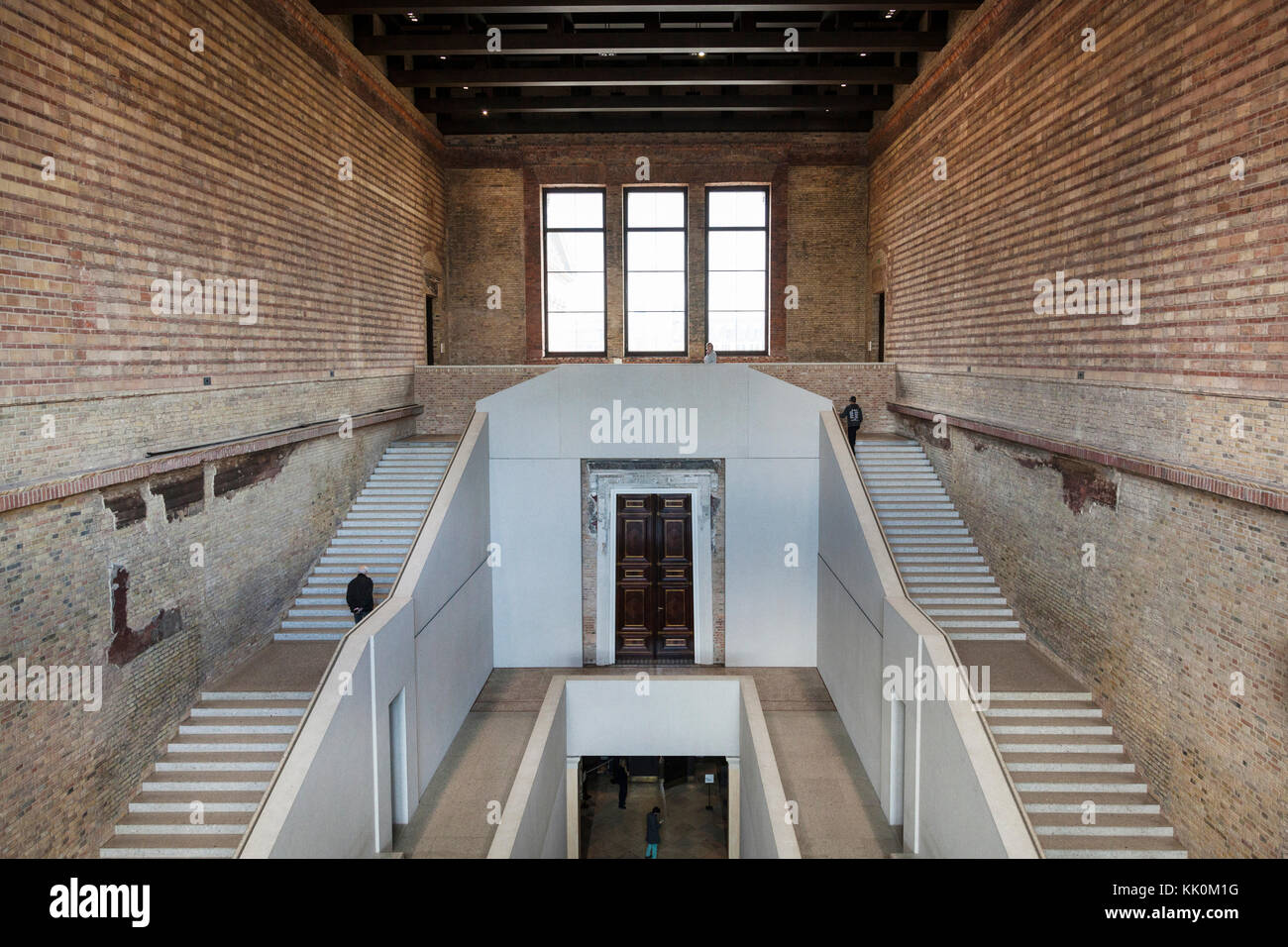 Interior of the Neues Museum, Berlin, Germany Stock Photo