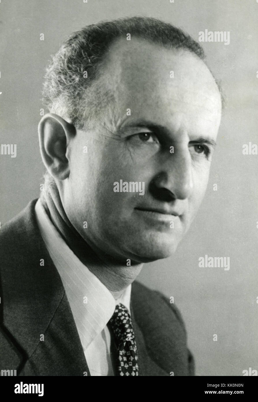 Prof Heinz Steinitz, 1957 Stock Photo Alamy