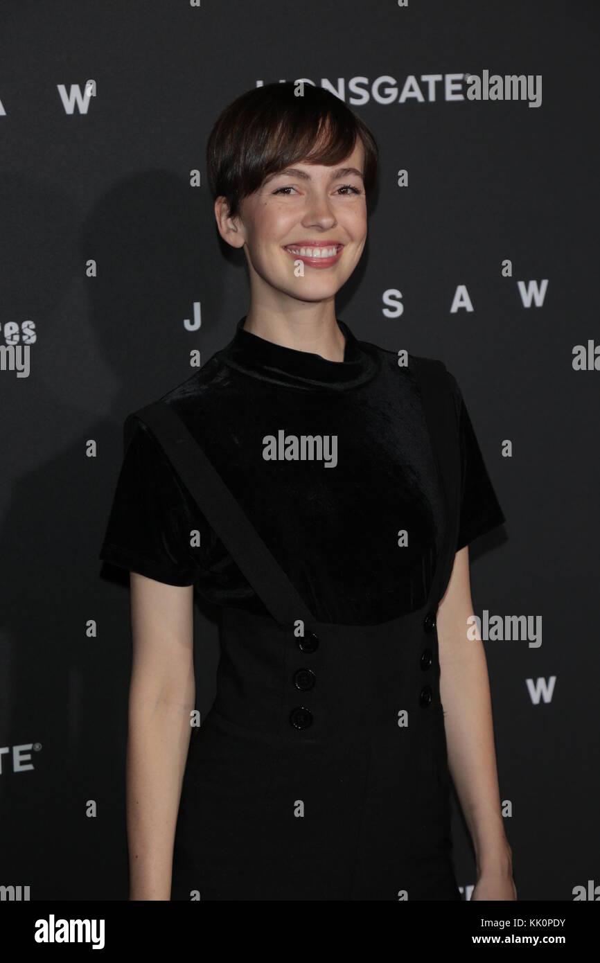 World premiere of Kinofilm's 'Jigsaw' Arrivals Featuring Brittany