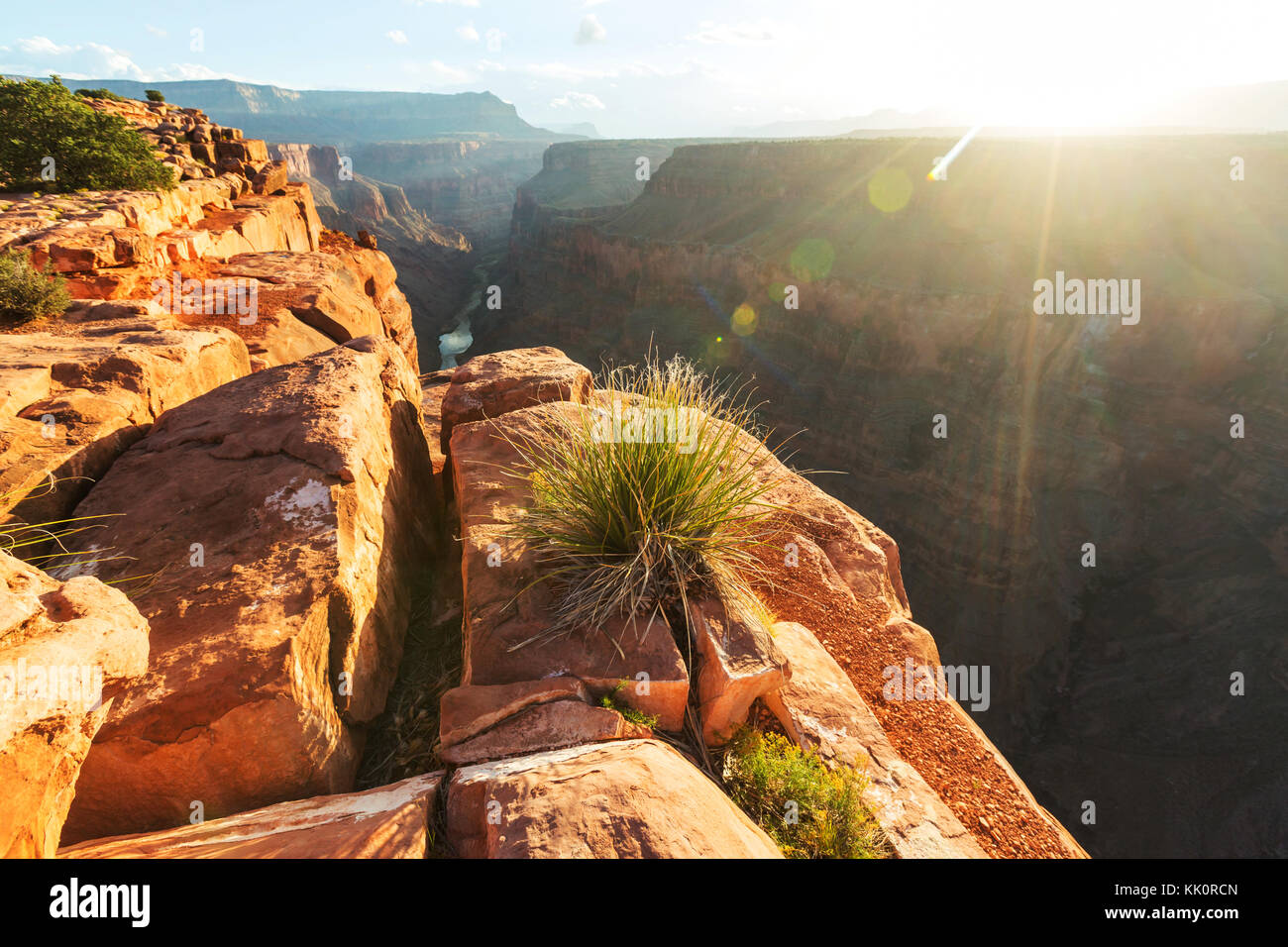 Rainbow above Grand Canyon Stock Photo - Alamy