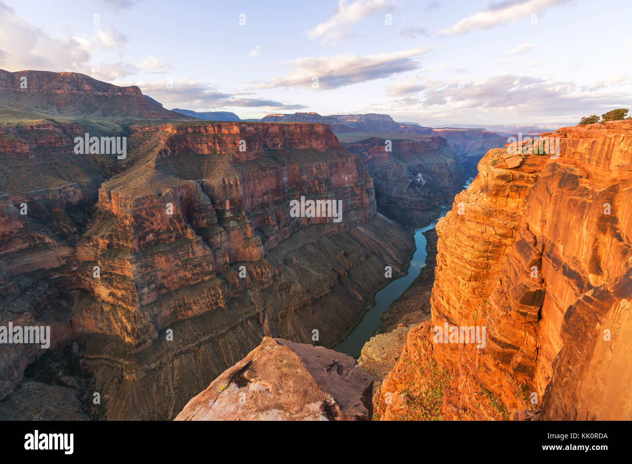 Rainbow above Grand Canyon Stock Photo - Alamy