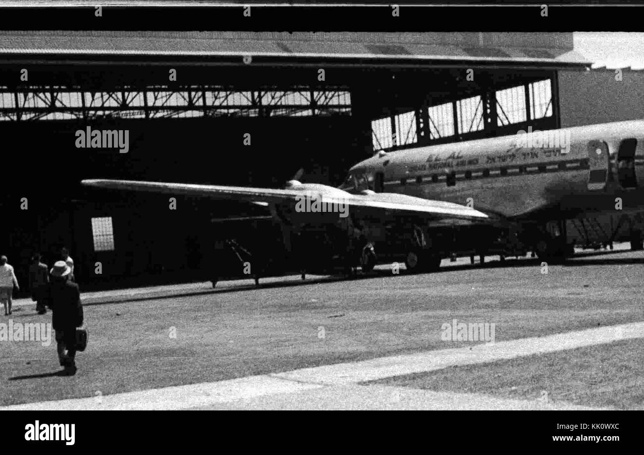Military airfield architecture Black and White Stock Photos & Images ...