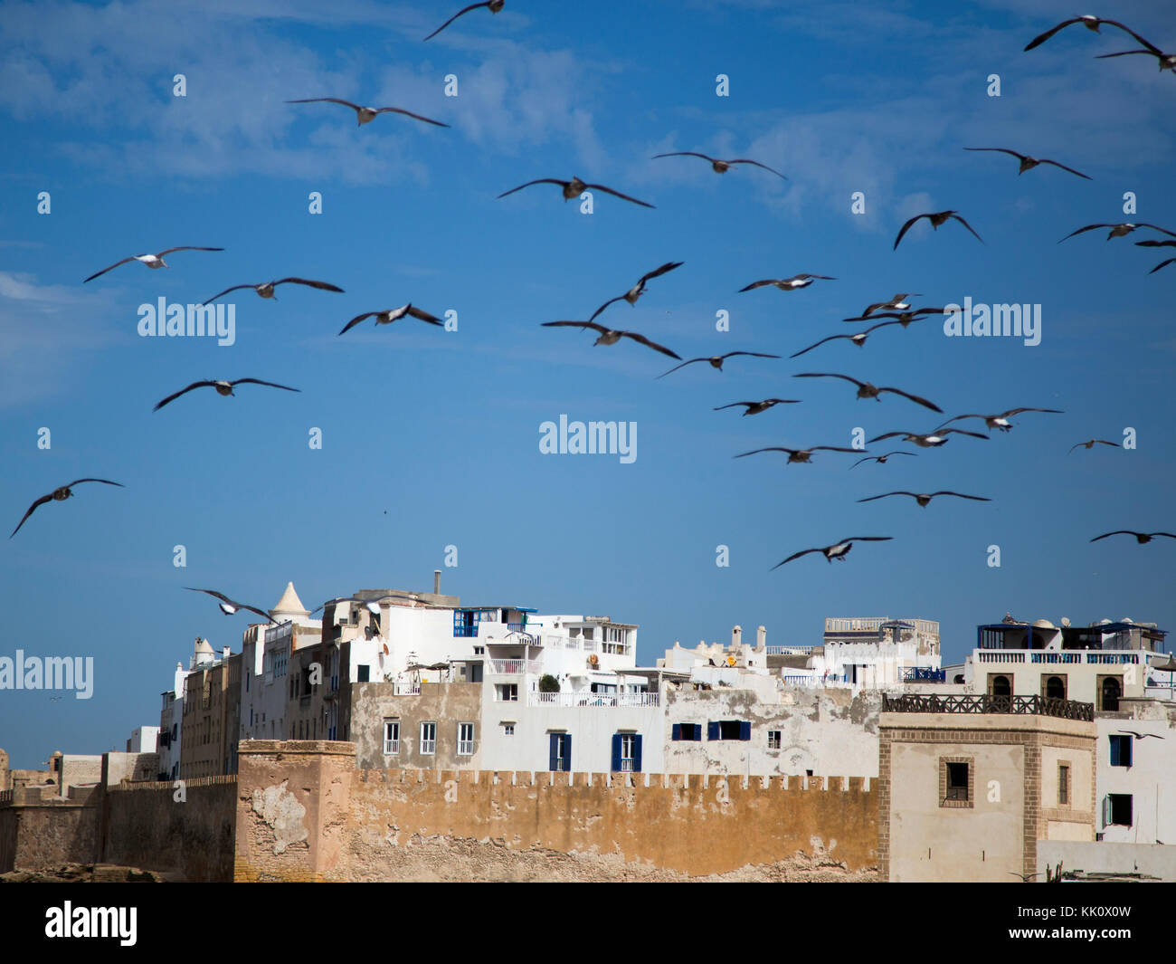 Old town (medina) in Essaouira, Morocco. Stock Photo