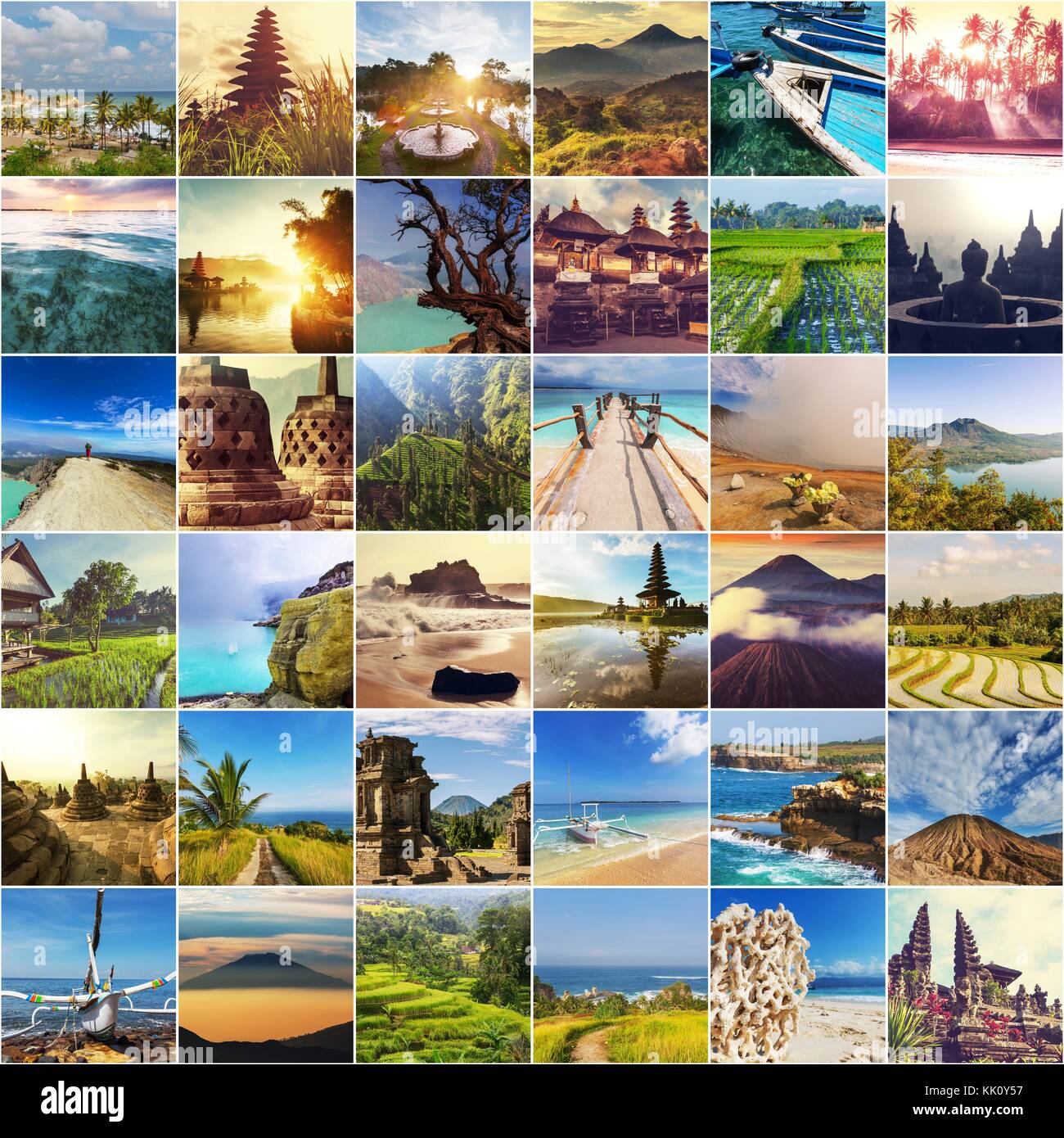 Village in Indonesia Stock Photo - Alamy