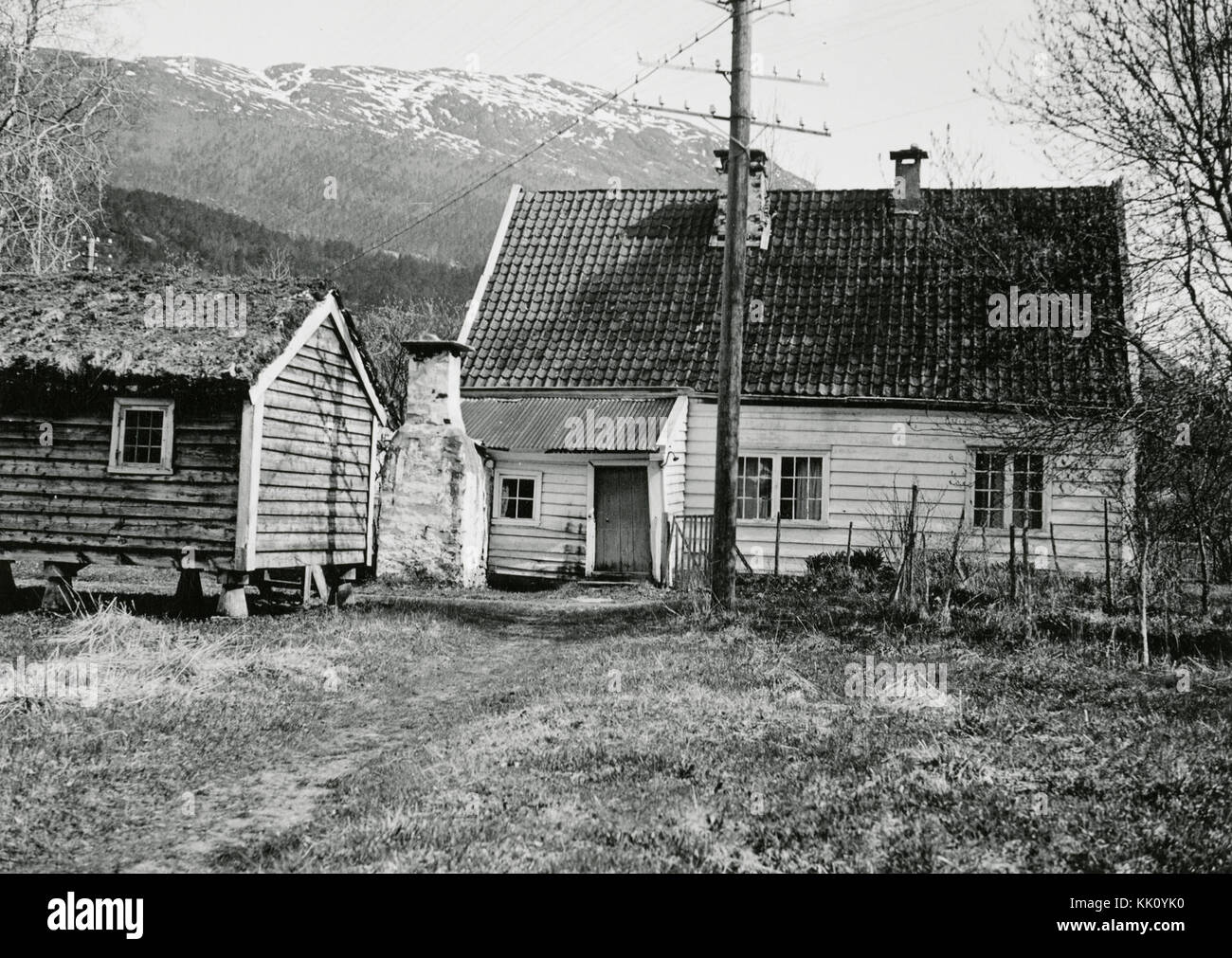 Lindhuset, Frk. Linds hus; Hegrenes, Lindtunet, Sogn og Fjordane ...