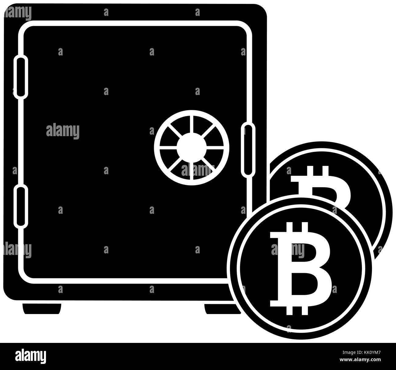 Electronic safe box Black and White Stock Photos & Images - Alamy