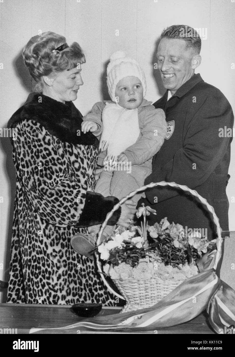 Olga, Audun and Tormod Knutsen 1964 Stock Photo Alamy