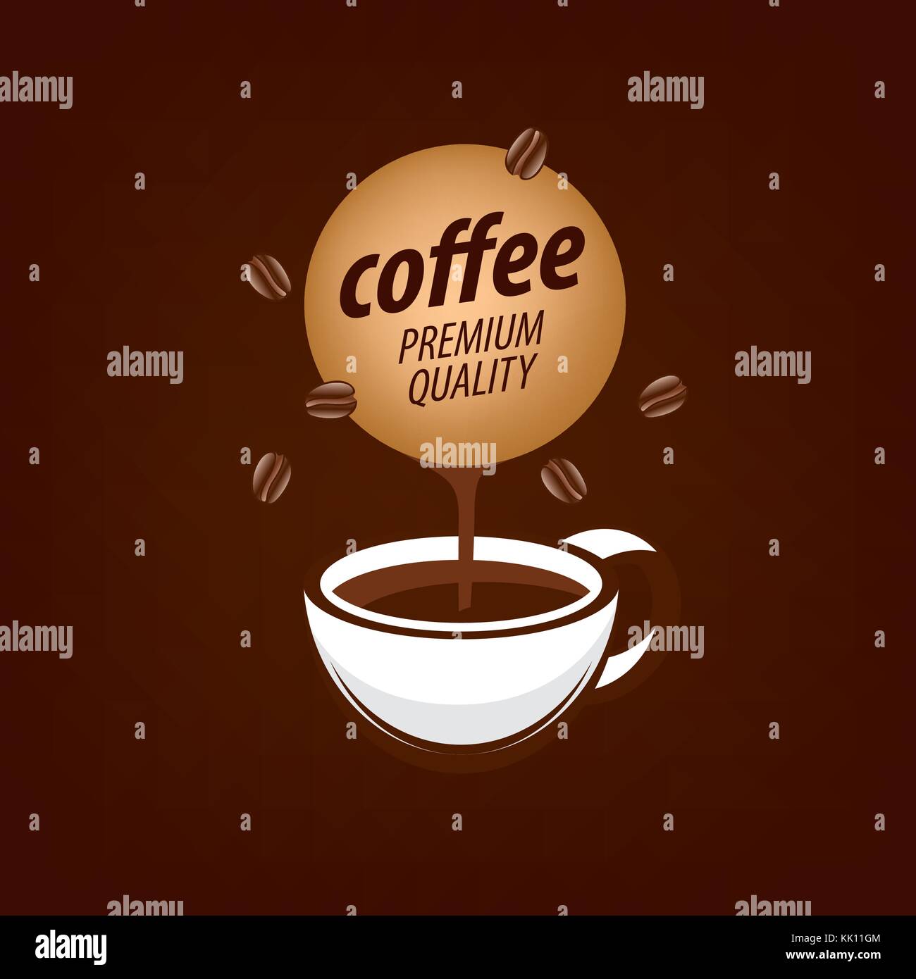Coffee stream Stock Vector Images Alamy
