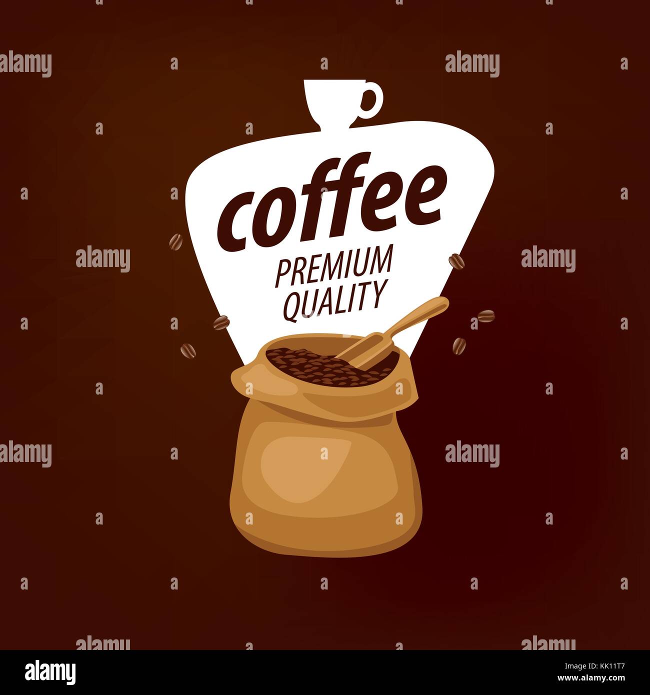 vector logo for coffee Stock Vector Image & Art - Alamy