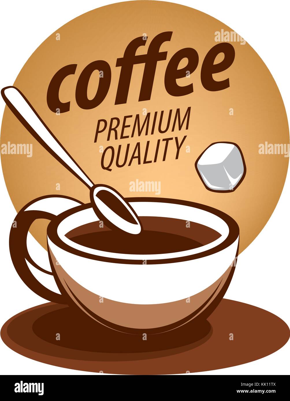 vector logo for coffee Stock Vector Image & Art Alamy