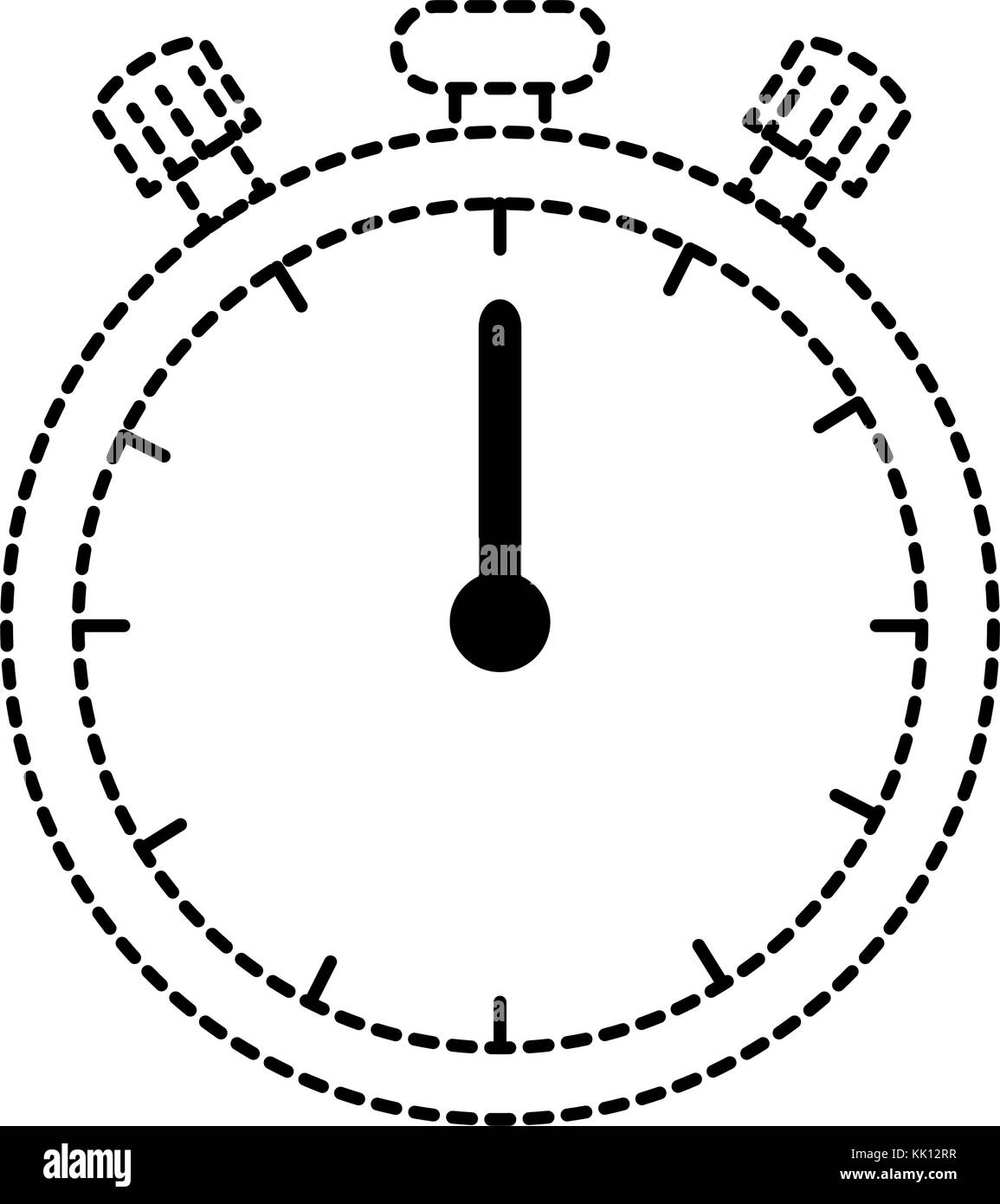 chronometer clock isolated icon Stock Vector Image & Art - Alamy