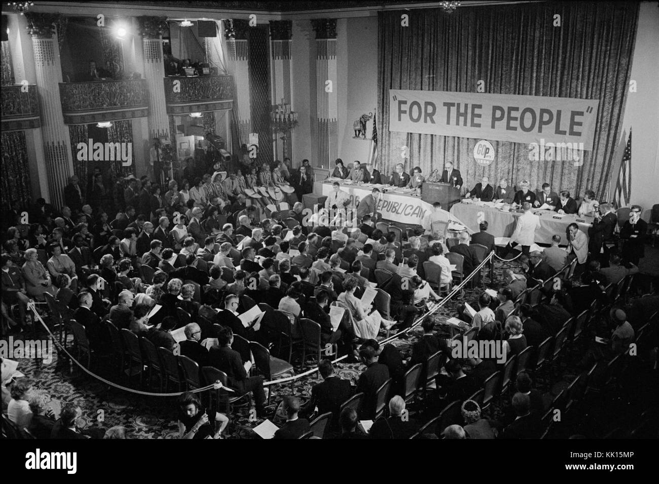 1964 Republican National Convention Platform Committee Stock Photo Alamy