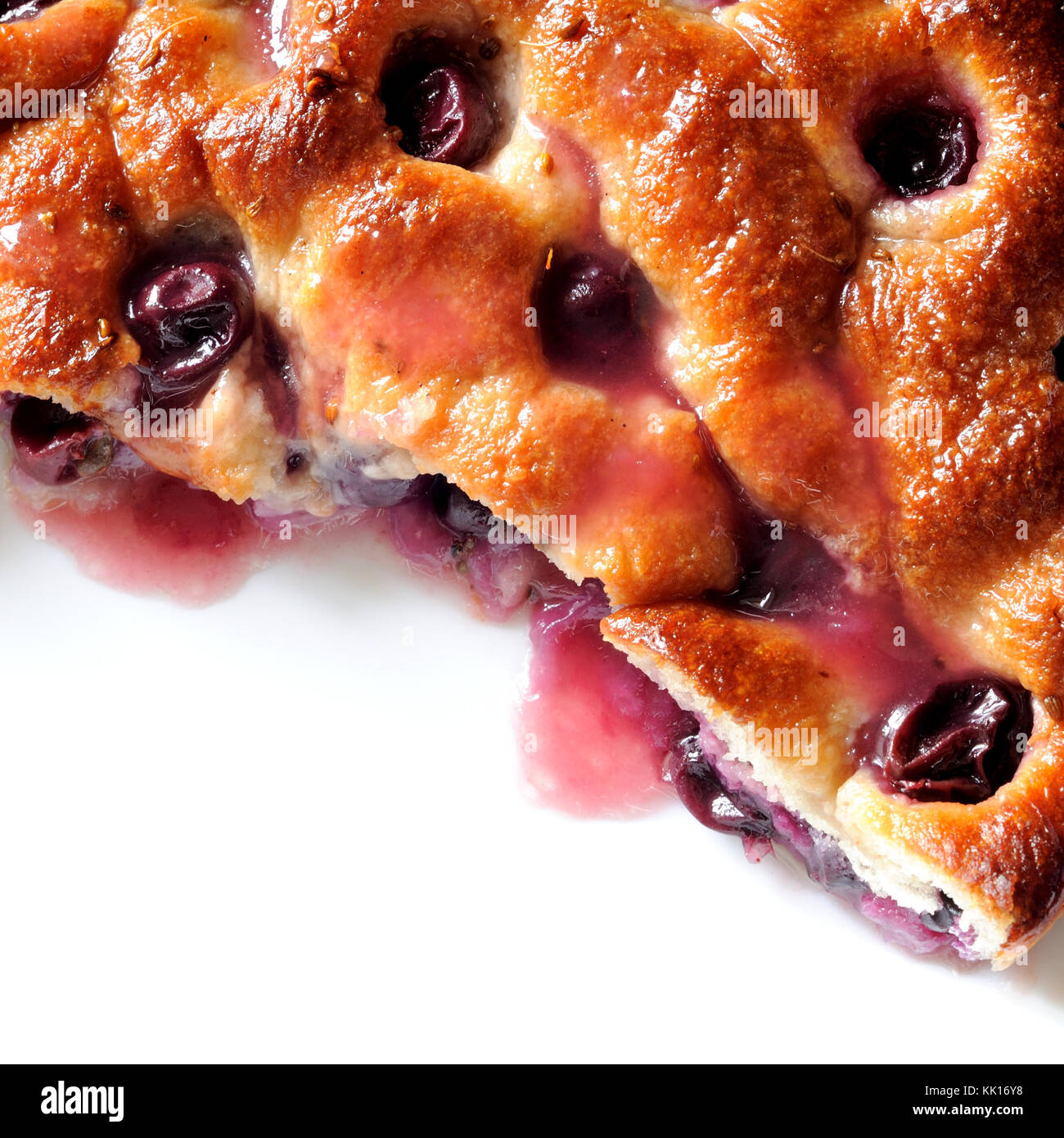 schiacciata con l'uva" crushed grape, sweet focaccia typical of Tuscany,  made with bread, black grapes, olive oil and sugar, square from above Stock  Photo - Alamy