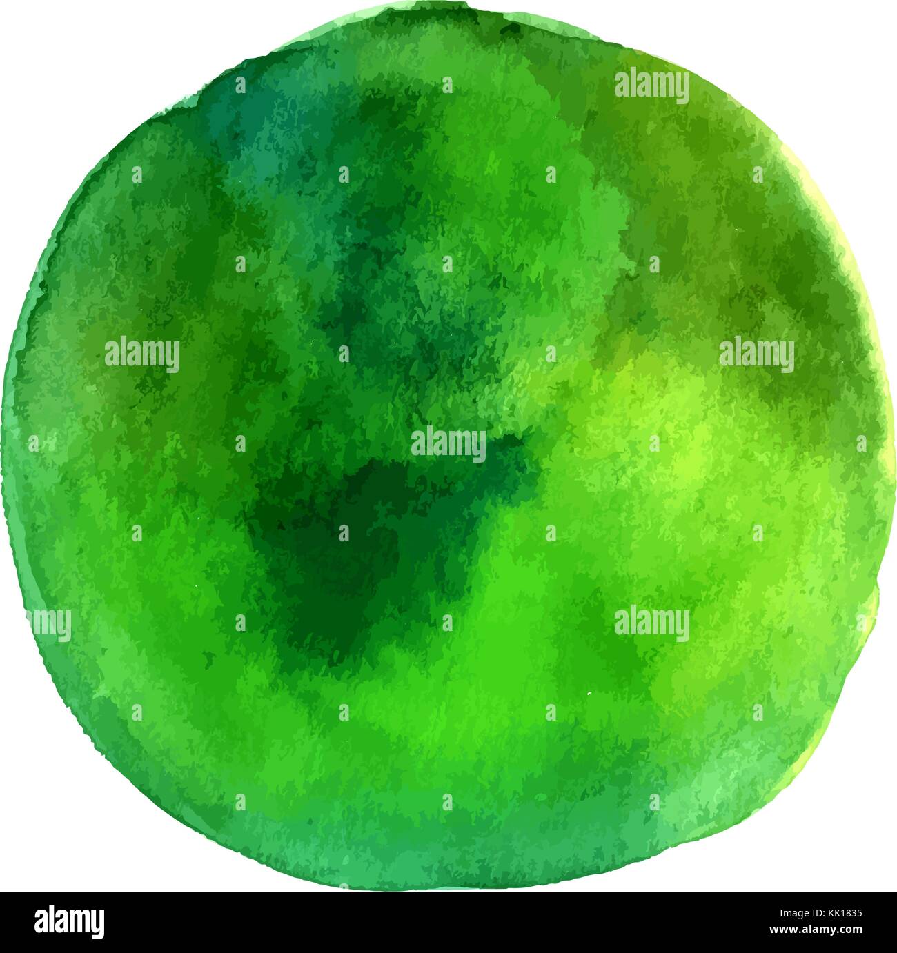 Vector and watercolor green abstract background texture Stock Vector ...