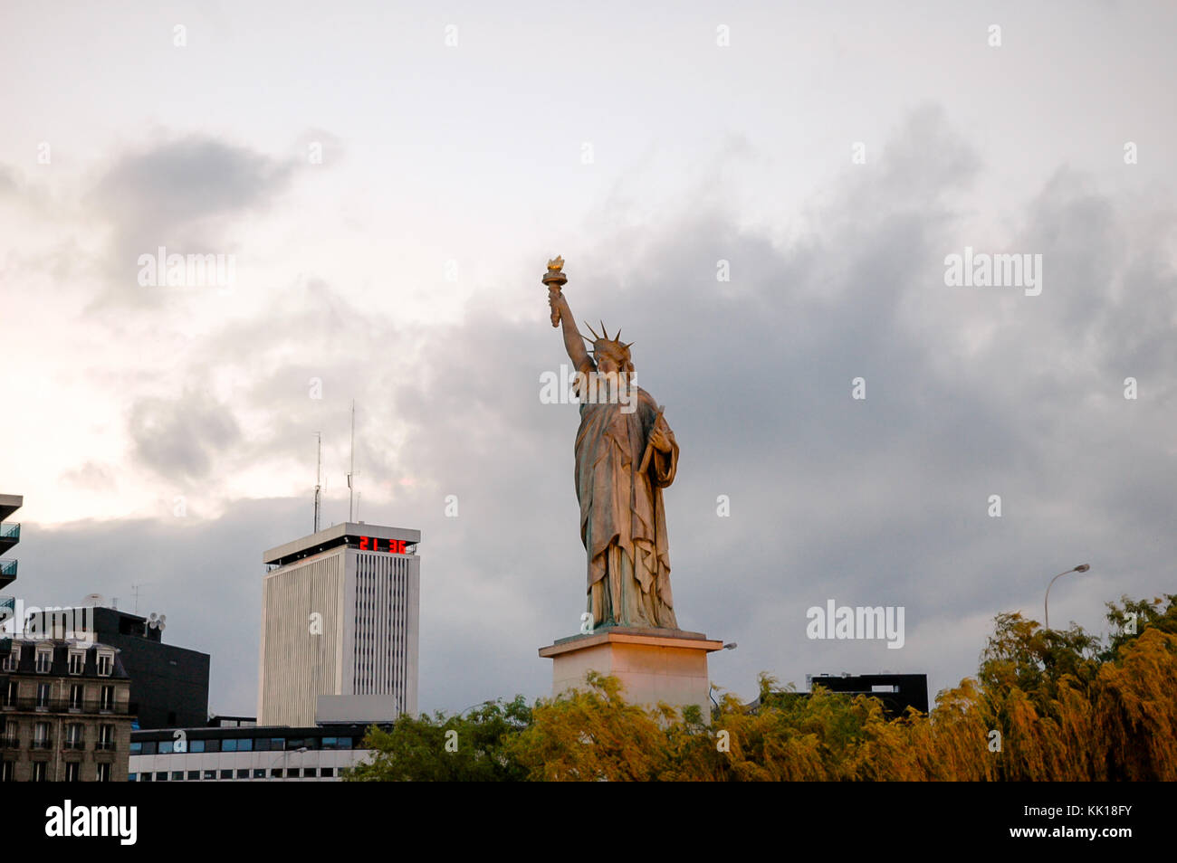 Smaller replica of Liberty Enlightening the World commonly known as a