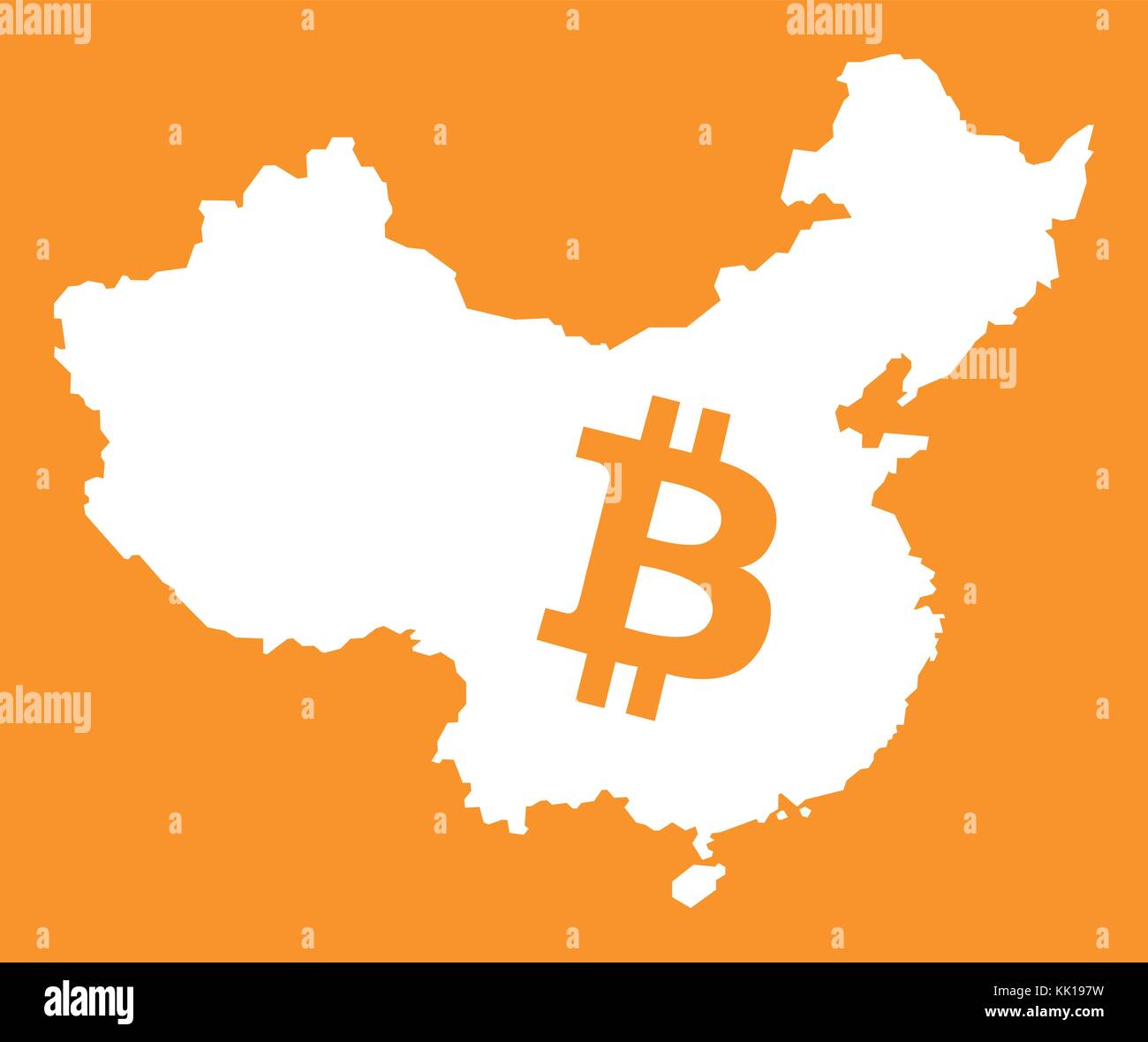 China bitcoin mining Stock Vector Images - Alamy