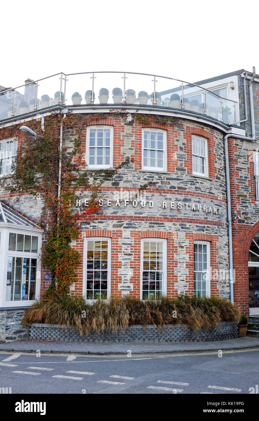 Rick Steins Seafood Restaurant at Padstow Cornwall UK Stock Photo - Alamy