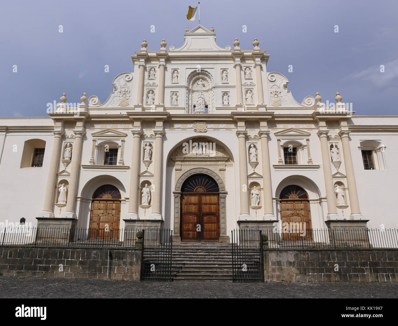 Cathedral of San Jose in Antigua, Guatemala Stock Photo
