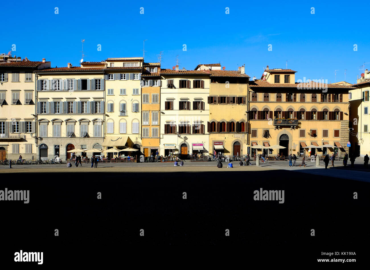 piazza pitti, florence, italy Stock Photo