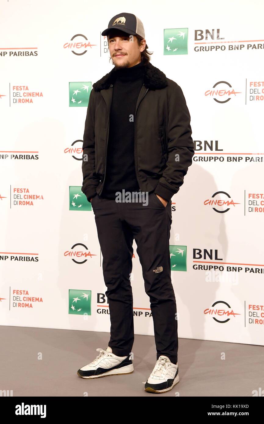 12th Rome Film Fest - Tout nous separe - Photocall Featuring: Nekfeu Where:  Rome, Italy When: 27 Oct
