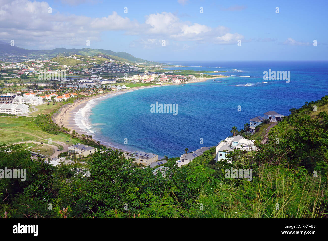 Frigate Bay beach in St Kitts, Saint Kitts and Nevis Stock Photo Alamy