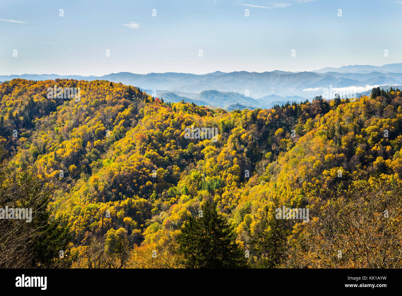Great Smoky Mountains National Park Stock Photo Alamy