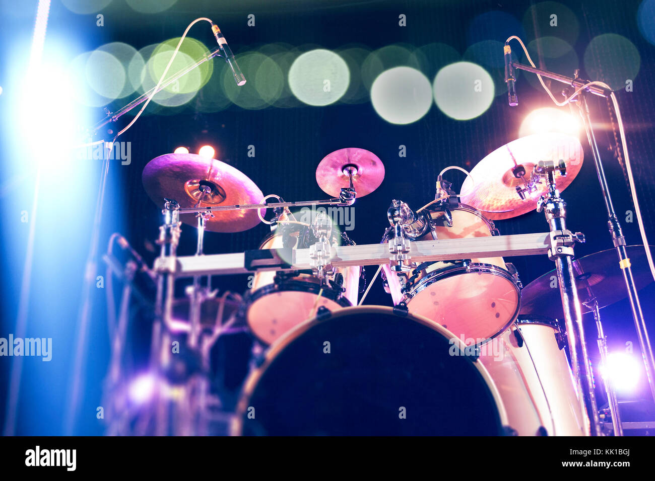 Live  and band on  and show background Stock  Photo - Alamy
