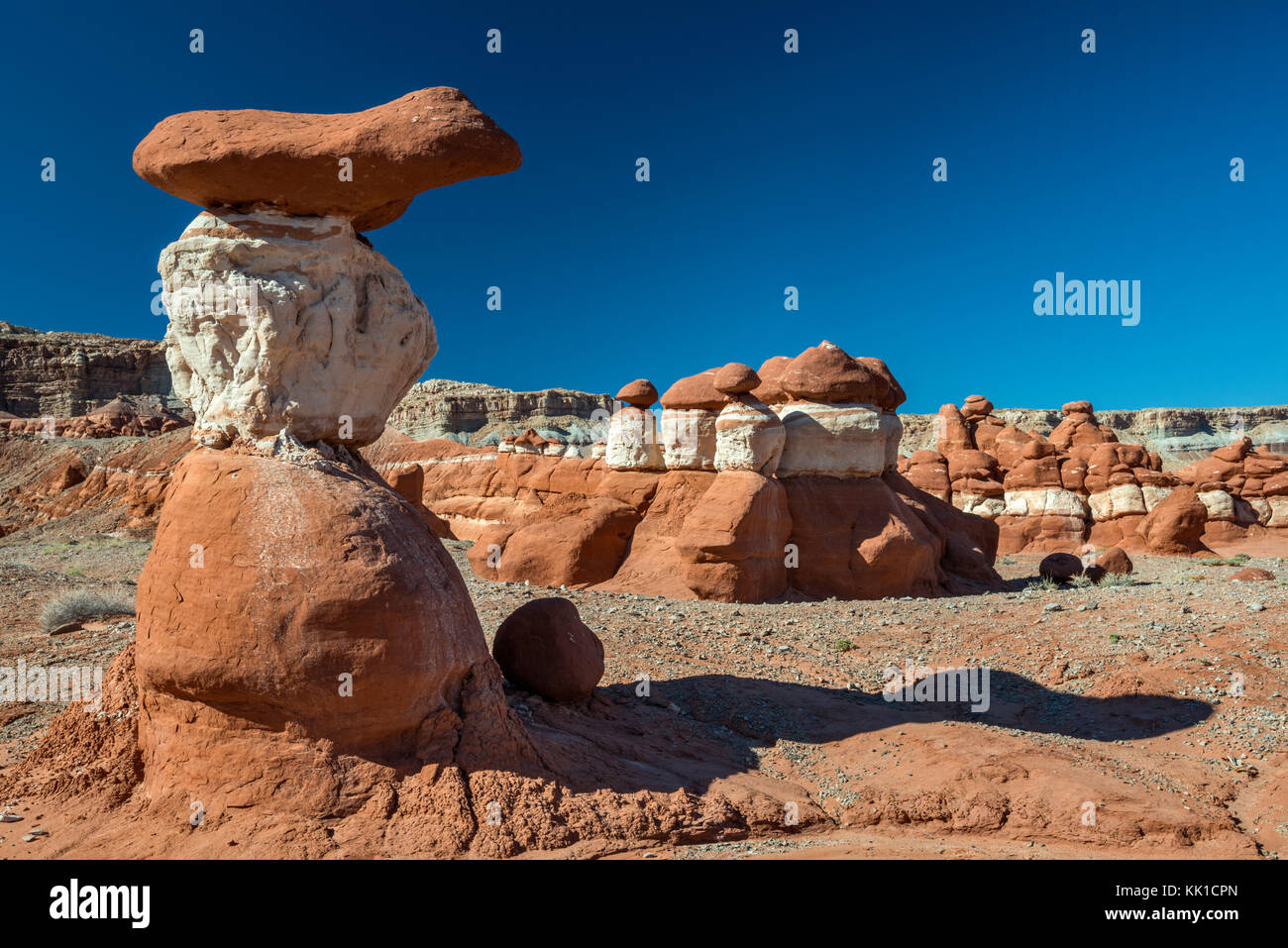 Sandstone goblins and hoodoos at Little Egypt Geological Site