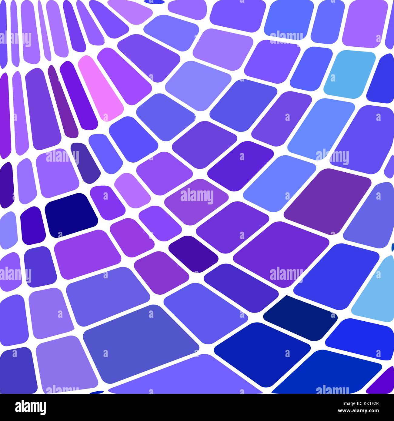 abstract vector stained-glass mosaic background - blue and violet Stock ...