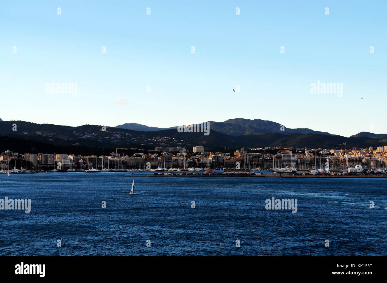 Palma de Majorca Spain Cruise Port. Stock Photo