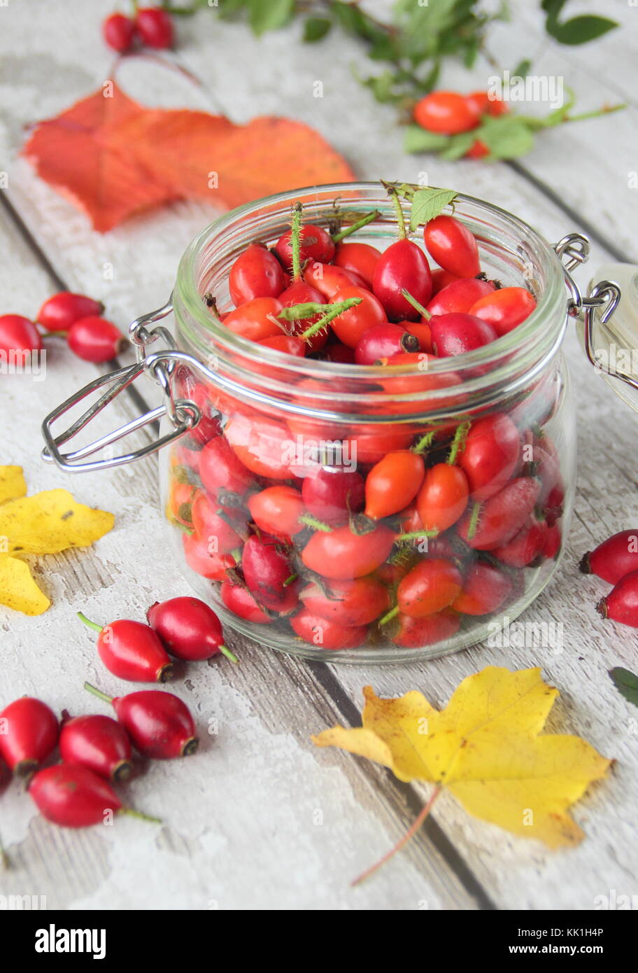 Rosehips Jar High Resolution Stock Photography And Images Alamy